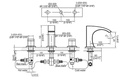 771584C 3-HOLE WASHBASIN FAUCET