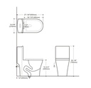 SIPHONIC FLUSH ONE-PIECE TOILET SK151