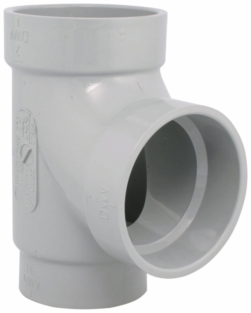 4"x3" PVC DWV SAN TEE HxHxH SYSTEM 15