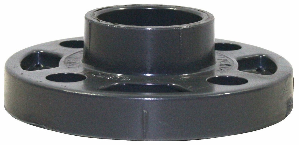 4" PVC SCH80 ONE PIECE FLANGE SOC XIRTEC PVC