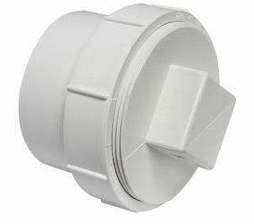 4 PVC SEWER FITTING CLEAN-OUT W/PLUG