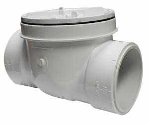 4 PVC SEWER BACKWATER VALVE