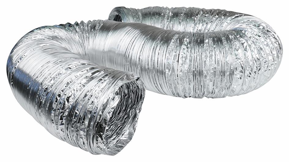 6" X 25' Flexible Aluminum Foil Duct