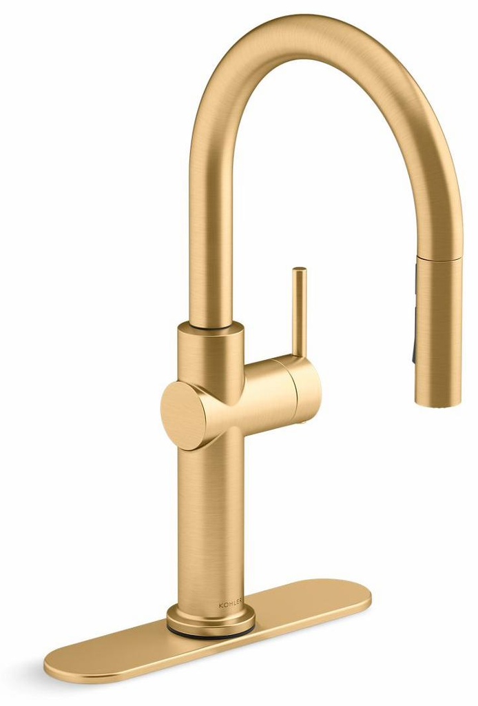 Crue Kitchen Faucet with Pulldown Spray