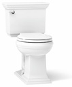 Memoirs Stately Comfort Height 2-Piece Round Front 1.28 GPF Toilet (Less Seat)