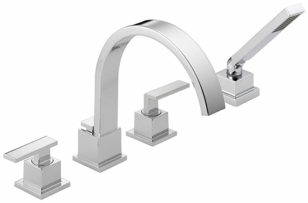 Vero Roman Tub Faucet Trim with Hand Shower
