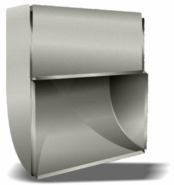 22.5" x 14.5" to 24" x 8" Return Air Elbow 26ga