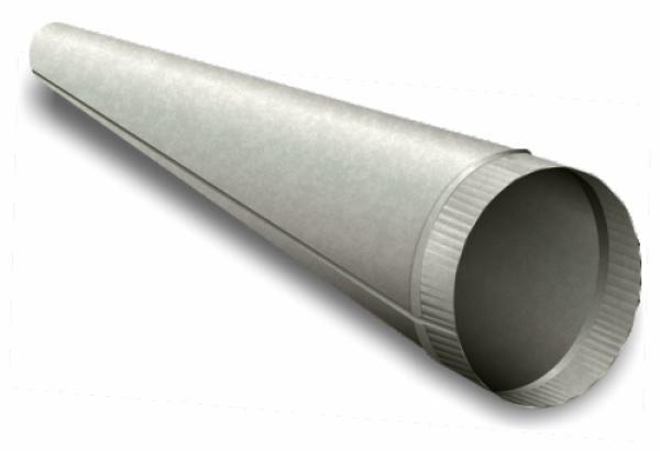 6" x 36" Snaplock Pipe 0.025 Aluminum (per foot)