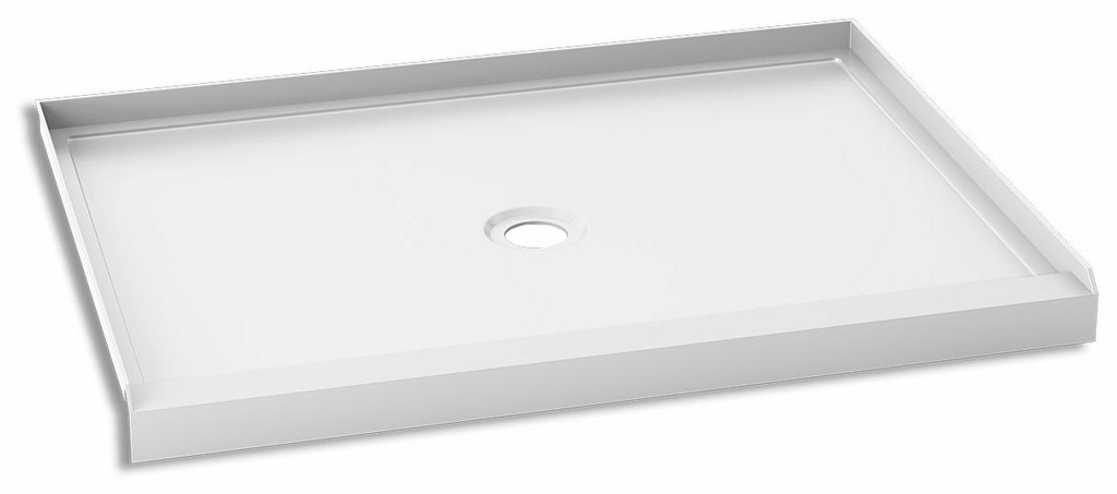 Koncept 48" x 36" Alcove Acrylic Shower Base with Centre Drain