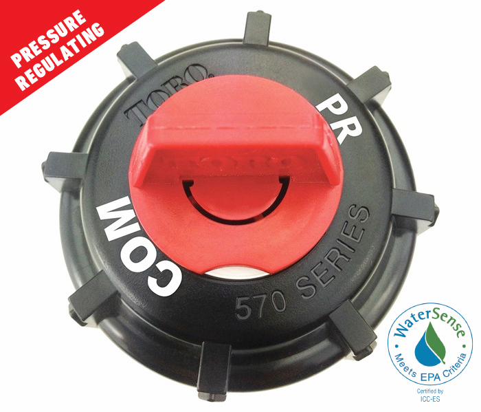 570Z 6" Spray Body w/ 30 psi Pressure Reg. and Check Valve