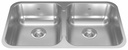 Reginox 30-7/8" 2 Bowl Undermount Sink