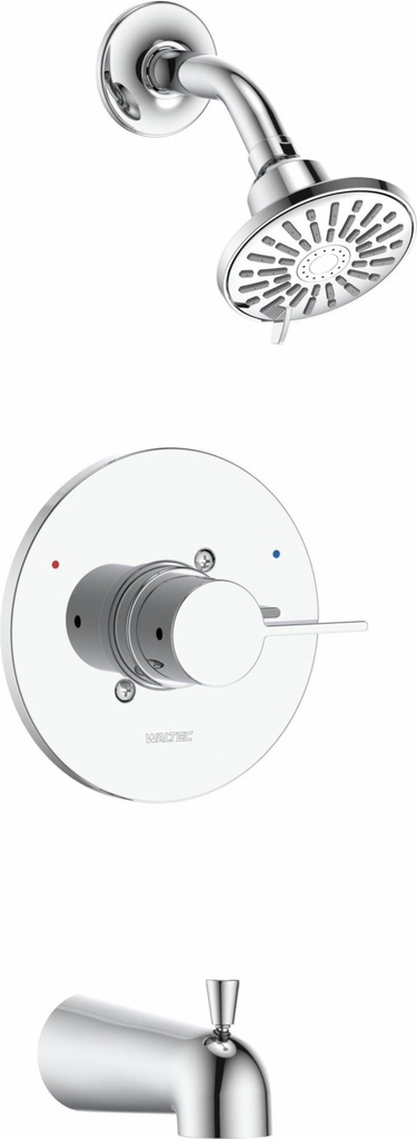 Caraquet Tub and Shower Trim (Less Valves)