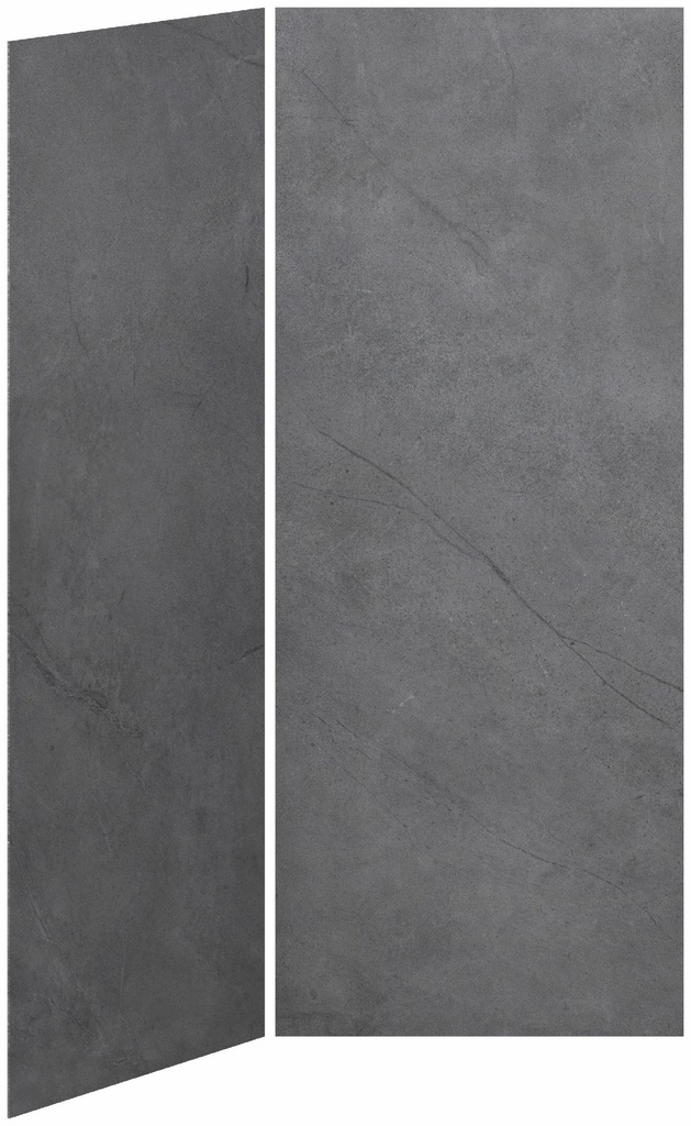 36 x 36 2-Panel Shower Wall Kit for Corner Installation
