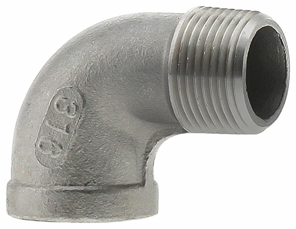 SS316SE-07 - '3/4" 316SS St Elbow Iso4144'