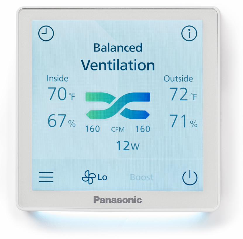 BalancedHome ERV Wall Control