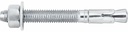 3/8 In. X 3-3/4 In. Power-Stud Carbon Steel Wedge Expansion Anchor Qty: 50