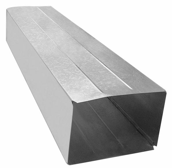 12" x 10" Duct 28ga 5' Len (per foot)