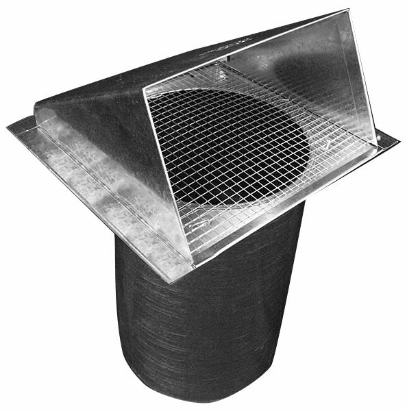 7" Fresh Air Intake Galvanized