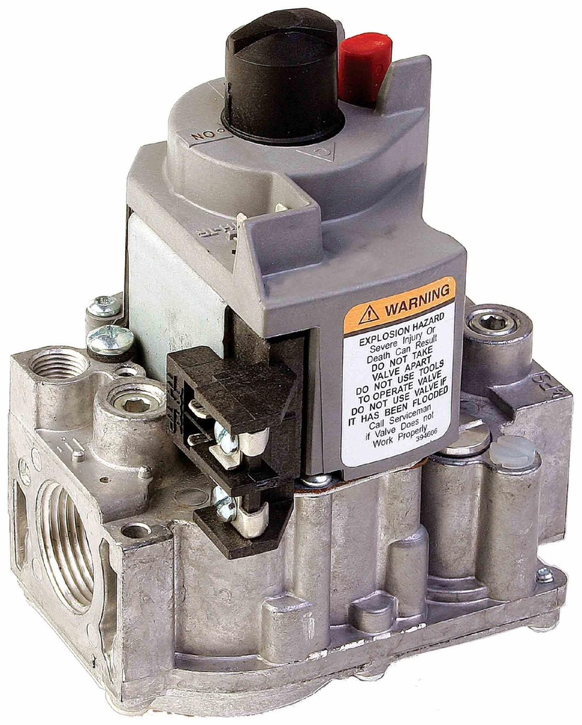 Single Stage, 24 Vac, Standard Opening, Standing Pilot Gas Valve. 3/4 x 3/4 in Set 3.5 in WC