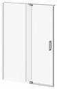 Distink 60" x 77" Alcove Pivot Shower Door