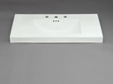 Evin 32" Ceramic Widespread Sink Top