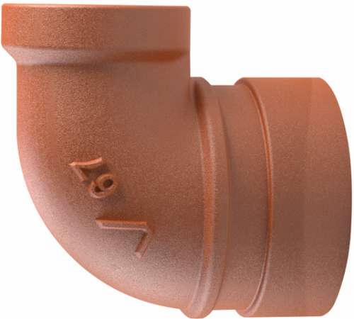 2-1/2" x 3/4" End of Run Elbow FireLock 67