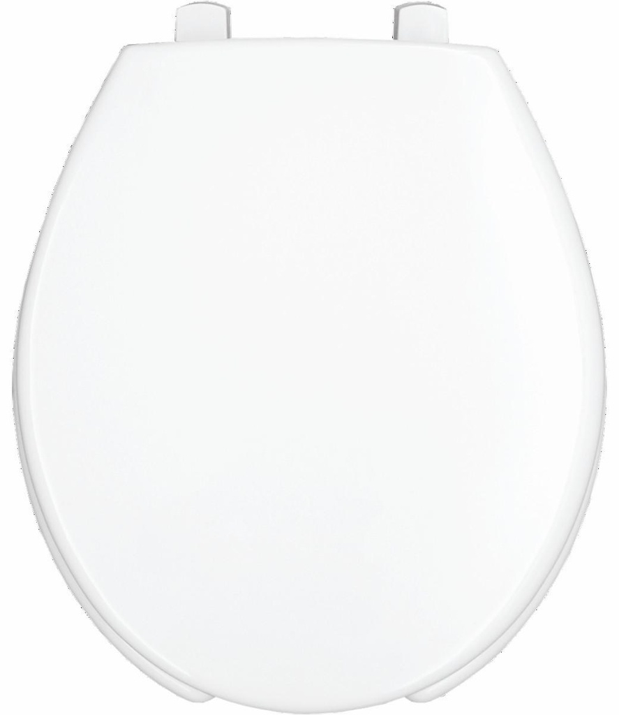 Round Open Front Hospitality Plastic Toilet Seat With Cover