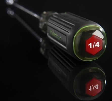 NUT DRIVER 6" 1/4+5/16" SET LHSM2PC