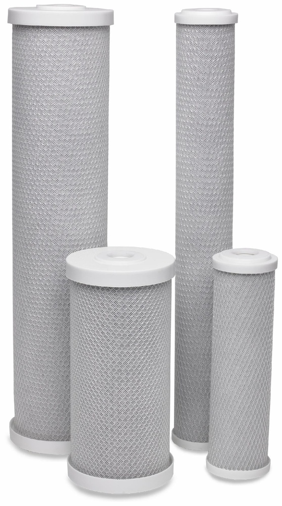 CB-5-20BV 4.5" x 20" 5 Micron Carbon Block (CB) Filter Cartridge