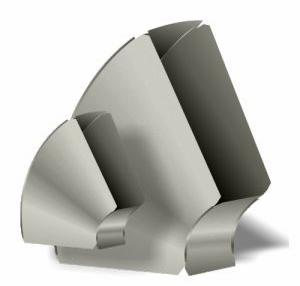 8" x 20" Long Way 90 Degree Duct Elbow