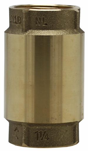 1-1/2 BRASS CHK VALVE