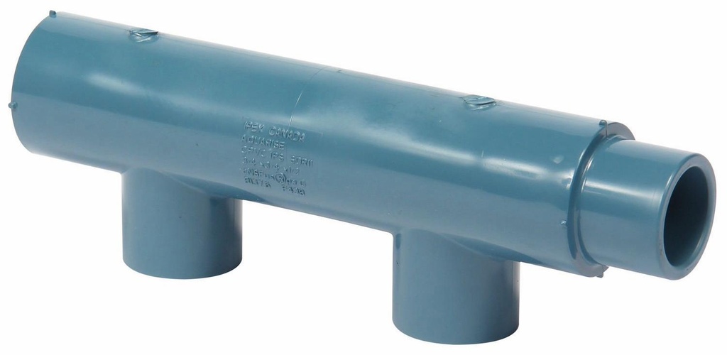 3/4"x3/4"x1/2"x1/2" CPVC U-DO-IT MANIFOLD SxSPxSxS AQUARISE