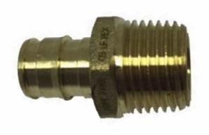 1/2" MIP Brass Adapter Cold Expansion F1960