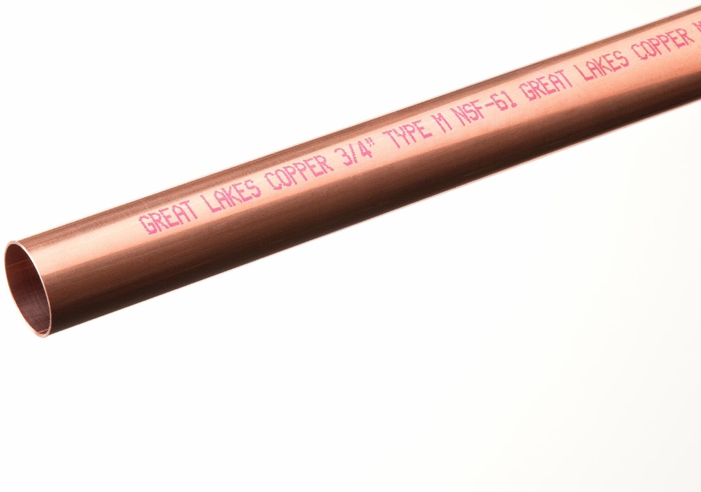 12  LEN  3/4   TYPE M HARD COP TUBE