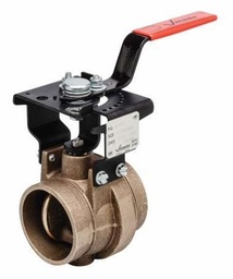[6662305] 2-1/2" Butterfly Valve for Copper Tubing w/Lever Lock Handle Series 608N