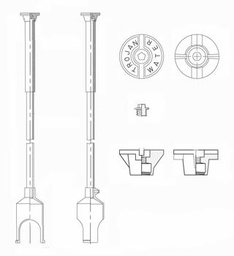 [4880867] 9.0'-11.' S.BOX LESS ROD