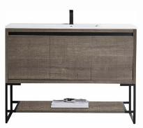 [2547940] Selby 48" x 18" 2-Door Vanity with Metal Base (Cabinet Only)