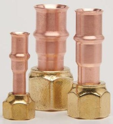 [6591460] 3/8" RLS Press SAE Flare Adapter