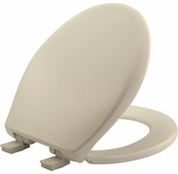 [2000520] Round Plastic Whisper Close Toilet Seat