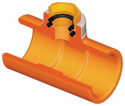 [3270316] 1-1/4X1/2 CPVC FlameGuard Sprinkler Head Tee SOCXBRGFPT