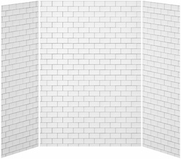 [3752920] 36 x 60 x 36 3-Panel Shower Wall Kit for Alcove Installation