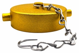 [3809515] 2-1/2 ALUMINUM CAP AND CHAIN BRASS COLOR