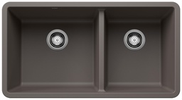 [1212943] Precis U 1.75 Bowl Undermount Low Divide Silgranit Sink