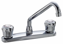[3068801] Kitchen Faucet with Fluted Handles