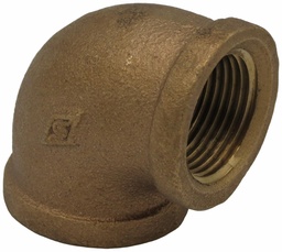 [7100004] 1/2 FIP 90 ELBOW THREADED BRONZE - LEAD FREE
