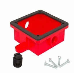 [3804016] RED ALARM BELL BACK BOX 02-454-00