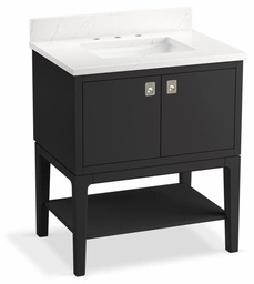 [2968545] Seagrove by Studio McGee 30" Bathroom Vanity with Sink and Quartz Top