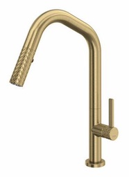 [2604135] Tenerife Kitchen Faucet with Pulldown Spray and U-Spout