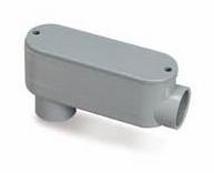 [7501066] 1" PVC Angle Conduit Body