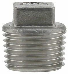 [7119983] SS304P-03 - '3/8" 304SS Cored Plug Iso4144'
